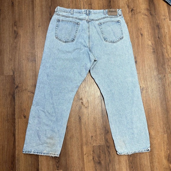 Wrangler Jeans Men Size 38 Blue Hero Original Mid Rise Zip‎ Workwear Denim - Picture 5 of 12